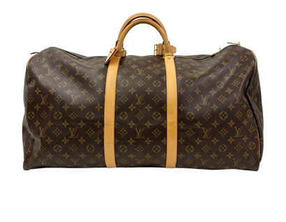 Keepall 60, 1.100&euro;, Bolso, Marrón, Canvas - General, Vista frontal